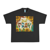 Pigment Black just pray Urban Heavy Tee - BarkalooDesign