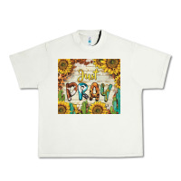 Pistachio just pray Urban Heavy Tee - BarkalooDesign