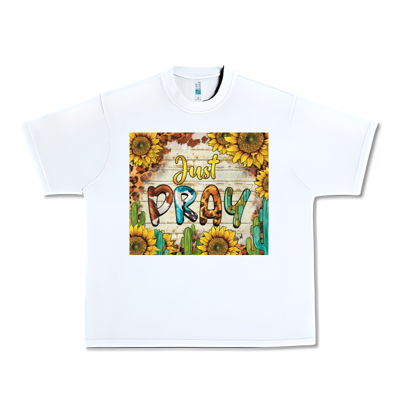 Just Pray Urban Heavy Tee by BarkalooDesign | Teevron