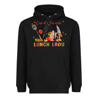 Black cupids favorite lunch lady Heavyweight Hoodie - MaliasSmallBusiness