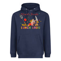 Navy cupids favorite lunch lady Heavyweight Hoodie - MaliasSmallBusiness