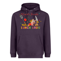 Plum cupids favorite lunch lady Heavyweight Hoodie - MaliasSmallBusiness
