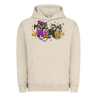 Pigment French Oak mardi gras mama Urban Hoodie - texasbilliewilder
