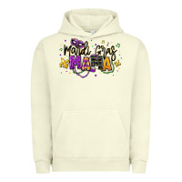 Pigment Pistachio mardi gras mama Urban Hoodie - texasbilliewilder