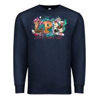 Navy lpn licensed practical nurse western Premium Sweatshirt - NancyCooperArtShop