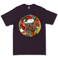 Plum Christmas koala Premium Tee - BarkalooDesign
