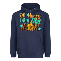 Navy oh honey i am that mimi nca Heavyweight Hoodie - NancyCooperArtShop