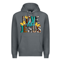 Rock Love Like Jesus Premium Hoodie - LillyAllenDesigns