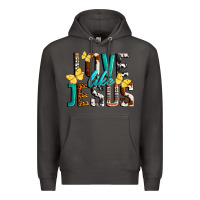 Smoke Love Like Jesus Premium Hoodie - LillyAllenDesigns