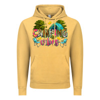 Vintage Mustard camping vibes Vintage Hoodie - Zillion Design Studio