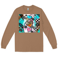 Toasted Coconut race heart tumbler Long Sleeve Tee - AdoDesignShop