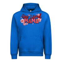 Cobalt one loved mama valentine's day Urban Hoodie - texasbilliewilder