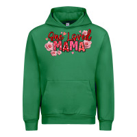 Emerald one loved mama valentine's day Urban Hoodie - texasbilliewilder