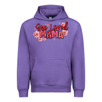 Tulip one loved mama valentine's day Urban Hoodie - texasbilliewilder