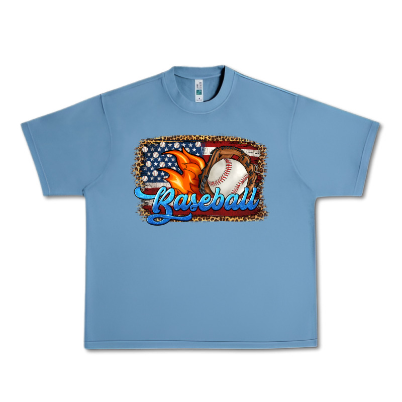 Western American Flag Baseball Urban Heavy Tee by HRA Design Shop | Teevron
