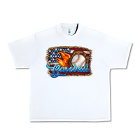 White western american flag baseball Urban Heavy Tee - HRA Design Shop