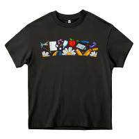 Asphalt Best Teacher Ever Heavy Core Tee - CowhideDigitalArt