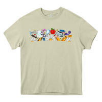 Mossy Best Teacher Ever Heavy Core Tee - CowhideDigitalArt