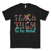 Black teach them to be kind Classic Tee - JahusDesignShop