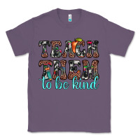 Lavender teach them to be kind Classic Tee - JahusDesignShop