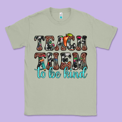 Teach Them To Be Kind Classic Tee Designed By Jahusdesignshop
