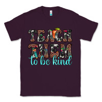 Plum teach them to be kind Classic Tee - JahusDesignShop