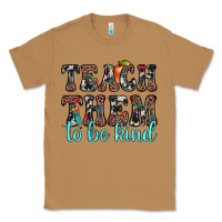 Toasted Coconut teach them to be kind Classic Tee - JahusDesignShop