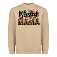 Mushroom flowers blessed mama Heavyweight Sweatshirt - Zillion Design Studio