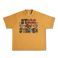 Stars And Stripes Urban Heavy Tee | Teevron