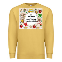 Antique Gold the influence of a good teacher can never be erase Premium Sweatshirt - MaliasSmallBusiness
