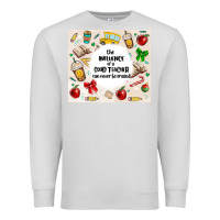 Dove Grey the influence of a good teacher can never be erase Premium Sweatshirt - MaliasSmallBusiness