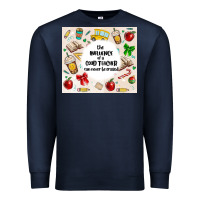 Navy the influence of a good teacher can never be erase Premium Sweatshirt - MaliasSmallBusiness