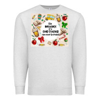 Oatmeal Heather the influence of a good teacher can never be erase Premium Sweatshirt - MaliasSmallBusiness