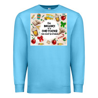 Ocean Blue the influence of a good teacher can never be erase Premium Sweatshirt - MaliasSmallBusiness