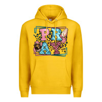 Lemon Pray leopard frame Premium Hoodie - LillyAllenDesigns