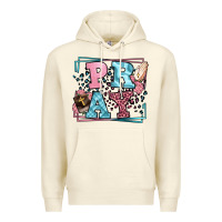 Sandshell Pray leopard frame Premium Hoodie - LillyAllenDesigns