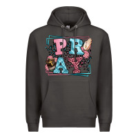Smoke Pray leopard frame Premium Hoodie - LillyAllenDesigns