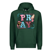 Sports Green Pray leopard frame Premium Hoodie - LillyAllenDesigns