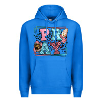 True Royal Pray leopard frame Premium Hoodie - LillyAllenDesigns