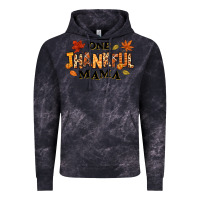Cloud Black one thankful mama Vintage Hoodie - texasbilliewilder