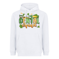 White dental squad Heavyweight Hoodie - MaliasSmallBusiness