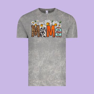 Western Daisies Mama Vintage Tee Designed By Hra Design Shop