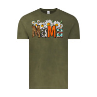 Vintage Olive western daisies mama Vintage Tee - HRA Design Shop