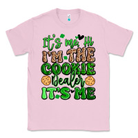 Bubblegum Pink it's me hi i'm the cookie dealer it's me girl scou Classic Tee - Artiststas