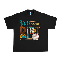 Black rub some dirt on it baseball Urban Heavy Tee - HRA Design Shop