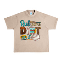 French Oak rub some dirt on it baseball Urban Heavy Tee - HRA Design Shop