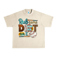 Sandshell rub some dirt on it baseball Urban Heavy Tee - HRA Design Shop
