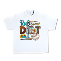 White rub some dirt on it baseball Urban Heavy Tee - HRA Design Shop