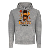 Cloud Rock one thankful mama afro messy bun Vintage Hoodie - texasbilliewilder