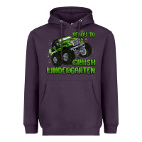Plum ready to crush kindergarten Heavyweight Hoodie - MaliasSmallBusiness
